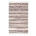 Ručně tkaný koberec Chindi bavlna 120x170 vínovo-bílý