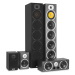 Auna V9B, prostorové (surround) reproduktory, set 5 boxů, 440W RMS, černé