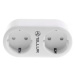 Tellur WiFi Smart AC Dual Plug, Duální zásuvka, 16A, 3680W