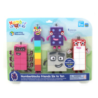 Postavičky Numberblocks Friends 6 až 10