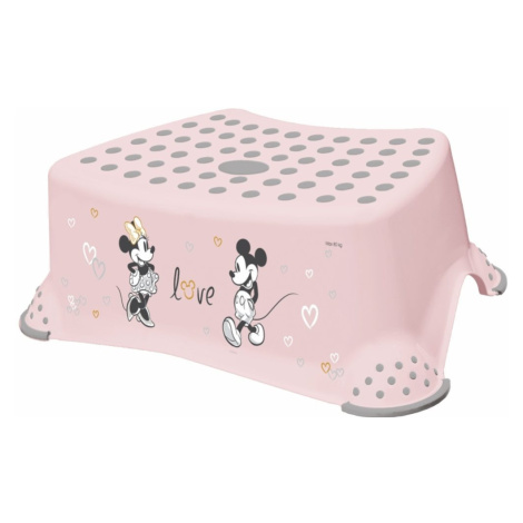 Keeeper Stolička, schůdek s protiskluzovou funkcí - Minnie Mouse, růžový
