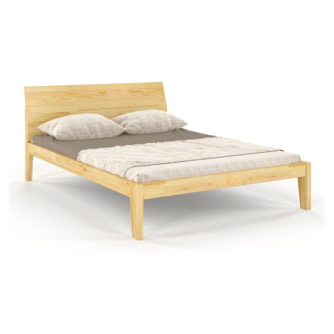 Dřevěná postel 180 borovicová do ložnice Agava - Skandica