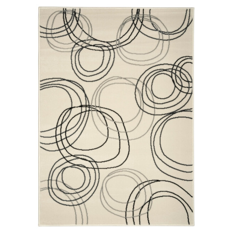 Alfa Carpets  Kusový koberec Circles cream - 190x280 cm