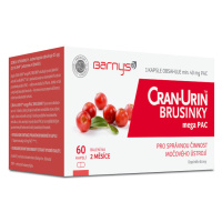 Barnys Cran-Urin megaPAC brusinky cps.60