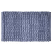 Modrá koupelnová předložka 50x80 cm Aspen Bobble – Bianca