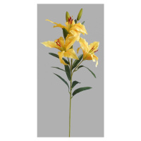 Umělá květina Lilie, žlutá