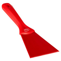 Vikan Ruční škrabka s nylonovou čepelí, šířka 100 mm, bal.j. 10 ks, červená