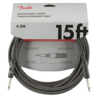 Fender Professional Series 15 Instrument Cable Gray Tweed
