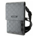 Karl Lagerfeld Hadnbag silver Saffiano Mongram Plaque (KLWBSAMSMG)