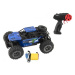 Auto RC buggy terénní modré 22cm plast 2,4GHz na baterie + dobíjecí pack