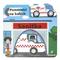 Sanitka - Pomocníci na kolech + dřevěné, ekologicky nezávadné autíčko