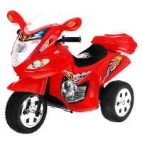 Mamido Dětská elektrická motorka skútr červený