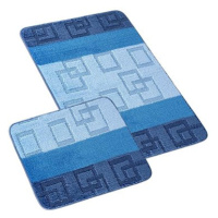 BELLATEX Sada Bany 60 × 100 cm + 60 × 50 cm kostky modré