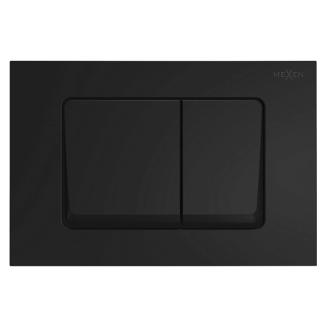 MEXEN Fenix 10 XS splachovací tlačítko, černý mat 601003