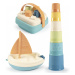 SMOBY Little Green Boat Set Tower Bioplastic