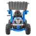 mamido  Dětský elektrický traktor modrý