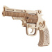 Woodcraft construction kit Woodcraft Dřevěné 3D puzzle Revolver M19