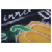 Hanse Home Collection koberce Běhoun Cook & Clean 105730 Black Multicolored Rozměry koberců: 50x