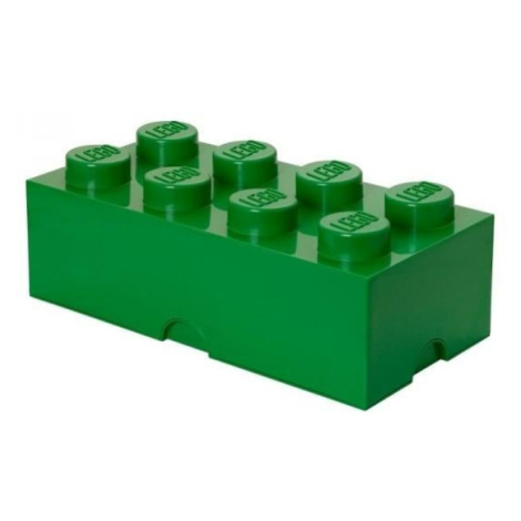 LEGO® úložný box 8 - tmavě zelená 250 x 500 x 180 mm