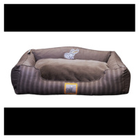 CROCODOG STRIPED PET BED