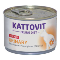Kattovit Urinary (prevence proti struvitovým kamenům) 175 g - 24 x 175 g telecí