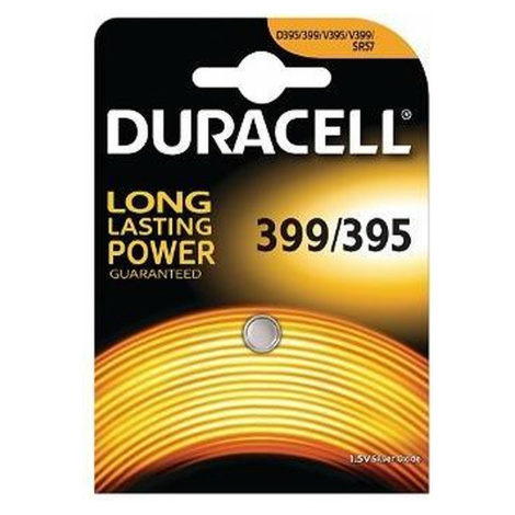 Duracell knoflíková baterie do hodinek 399/395 SR57 SR927W blistr