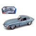 Bburago 1:18 Jaguar E Coupe Metalic Silver Blue