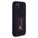 Oracle Red Bull Racing Silicone Vertical Logo MagSafe kryt iPhone 15 modrý