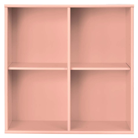 Růžová závěsná knihovna 70x70x27 cm Mistral – Hammel Furniture