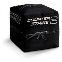 Sablio Taburet Cube Counter Strike 2 AK: 40x40x40 cm