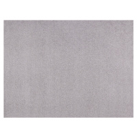 Vopi koberce AKCE: 312x60 cm Metrážový koberec Eton šedý 73 - neúčtujeme odřezky z role! - Bez o