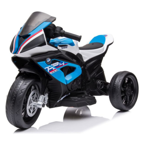 mamido Dětská elektrická motorka BMW HP modrá