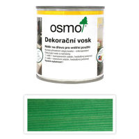 OSMO Dekorační vosk intenzivní odstíny 0,375l  Zelená 3131