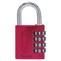 ABUS Hliníkový číslicový zámek, 144/40 Lock-Tag, bal.j. 6 ks, červená