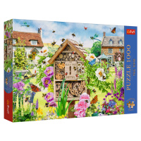 Puzzle Premium Plus - Čajový čas: Domeček pro včelky 1000 dílků 68,3x48cm v krabici 40x27x6cm - 