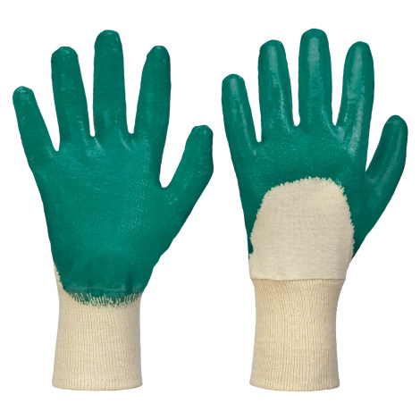 Parkside® Dámské / Pánské zahradní rukavice (nitril/bílá/zelená, 10)