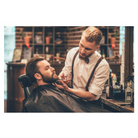 Fotografie Beard grooming., g-stockstudio, 40 × 26.7 cm