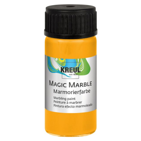 Mramorovací barva Magic Marble 20 ml sluneční žlutá KREUL