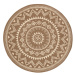Hanse Home Collection koberce Kusový koberec Celebration 103443 Valencia Brown kruh - 140x140 (p
