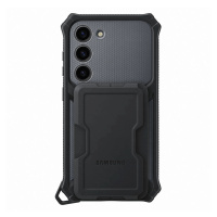 Samsung Rugged Gadget Case Samsung Galaxy S23 obrněné pouzdro s kroužkovým držákem a stojánkem š