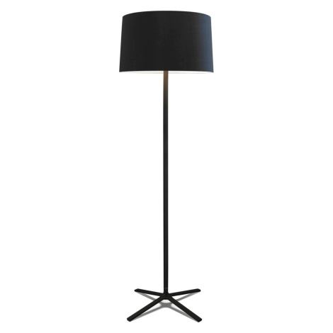 LEDS-C4 Grok Hall stojací lampa s látkovým stínidlem černá