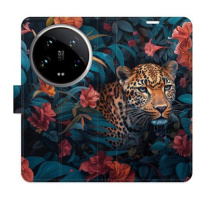 iSaprio Flip pouzdro Flower Jaguar 02 pro Xiaomi 14 Ultra