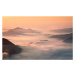 Fotografie foggy morning in the mountains, fproject - Przemyslaw, 40 × 26.7 cm