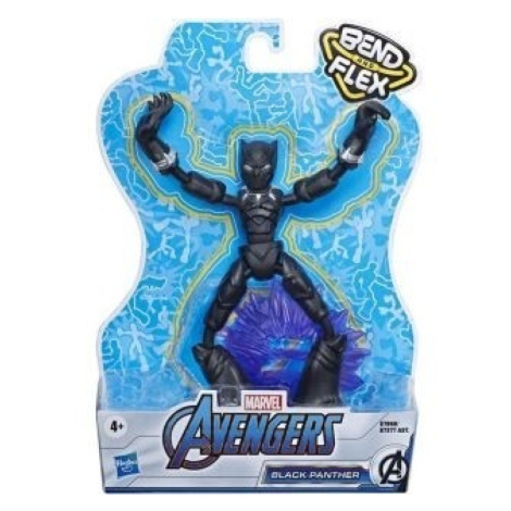 Hasbro avengers figurka bend and flex black panther