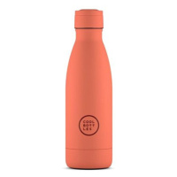 Cool Bottles nerezová termolahev Pastel Coral třívrstvá 350 ml