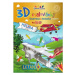 3D omalovánky Letadlo (Omalovánky a Skládačky z papíru) - kniha z kategorie Omalovánky