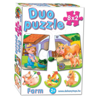 Dohány baby puzzle 2-obrázkové Duo Farma 638