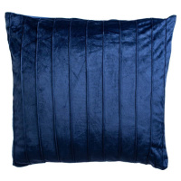 Tmavě modrý dekorativní polštář JAHU collections Stripe, 45 x 45 cm