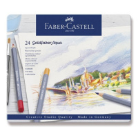 Pastelky Faber Castell Goldfaber Aqua plech. krabička 24ks Faber-Castell