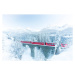 Ilustrace Bernina Express train in white winter, Roberto Moiola / Sysaworld, 40 × 26.7 cm